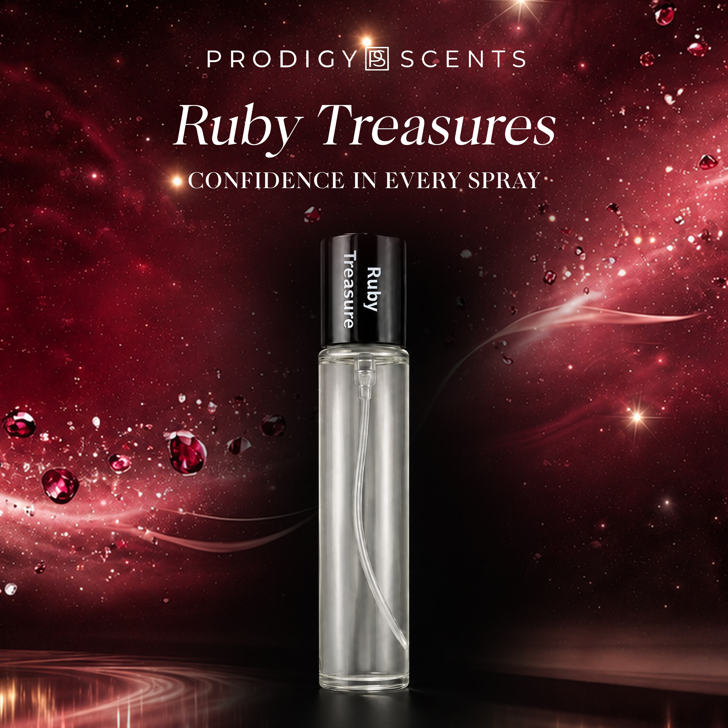 LONG LASTING EAU DE PARFUM: Ruby Treasure is a women eau de parfum crafted with a concentrated formula that delivers a noticeable scent throughout the day. This eau de parfum long lasting colognes style fragrance offers floral warmth with a smooth and balanced aroma.