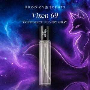 Prodigy Scents Vixen 69 Eau de Parfum – 1.14 fl oz Travel Size Luxury Perfume Spray – Long Lasting Mini Luxury Perfume for Women