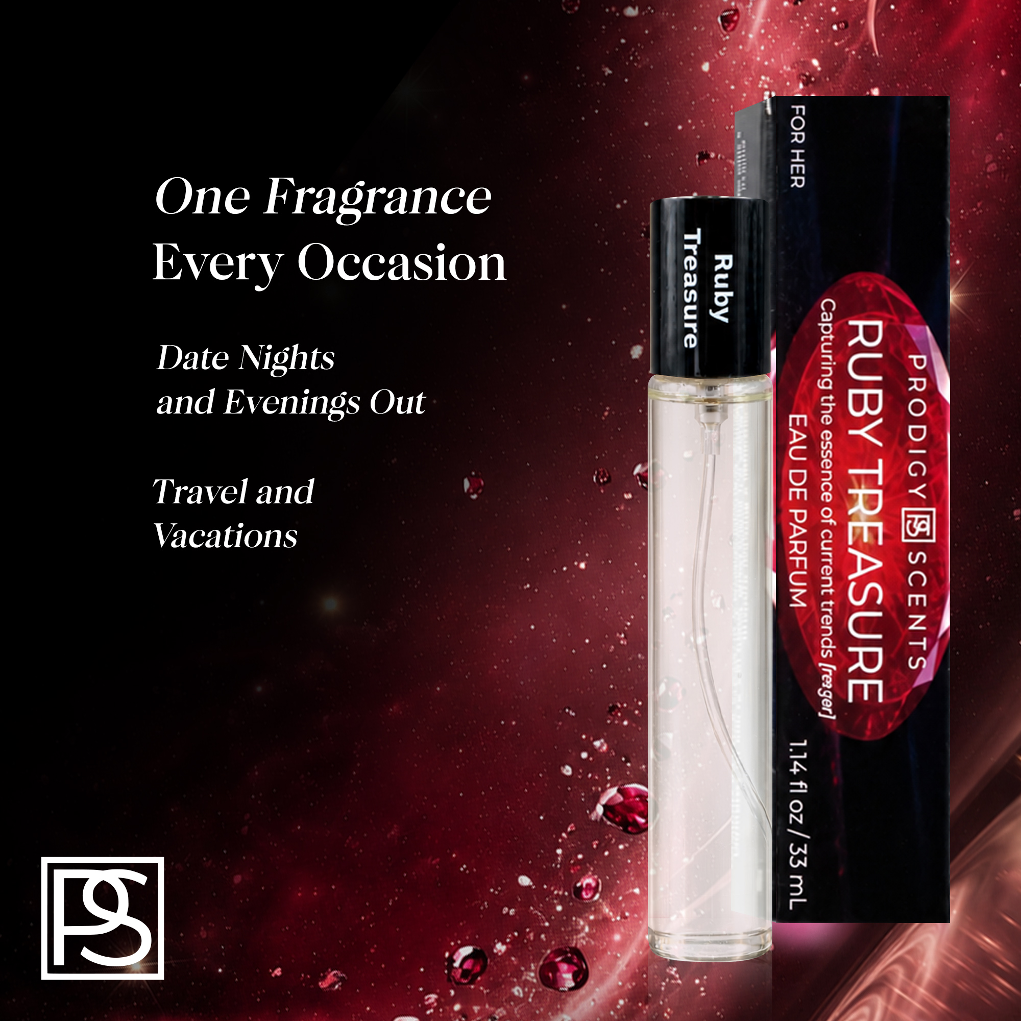 MINI PERFUME FOR ON-THE-GO LIFESTYLE: The compact bottle makes this one of the most practical travel size perfumes for women. Whether at work, the gym, or on vacation, this travel size womens perfume offers a convenient way to enjoy fragrance anytime.