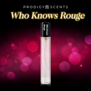 Prodigy Scents Who Knows Rouge Eau De Parfum, 1.14 fl oz UNISEX EAU DE PARFUM FOR WOMEN & MEN