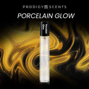 Prodigy Scents Porcelain Glow, 1.14 fl oz Eau de Parfum for Women with Damask Rose, Jasmine, Orchid, Peony & Lilac Notes. Long Lasting Floral Fragrance for Women